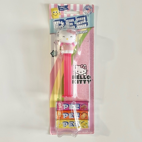 8 Sanrio Hello Kitty Clear Back Pack with Items. - Picture 7 of 12